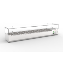 VITRINE REFRIGEREE GN 1/3- 9 BACS -DESSUS EN VERRE