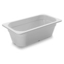 Bac mélamine GN1/3 Blanc