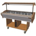 MEUBLE BUFFET CHAUD COLORIS BAMBOU