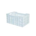 Caisse ajourée 60L blanche