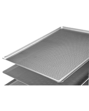 Plaque à Pâtisserie Perforée en Aluminium Revêtement Silicone 600 x 400 mm  - Stalgast Pas Cher