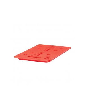 Plaque chaude GN1/1 - Rouge