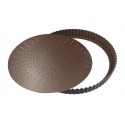 TOURTIÈRE PERFORÉE ANTI-ADHÉRANT 32CM