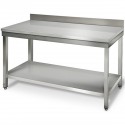 TABLE ADOSSEE 1000X700X850/900MM AVEC ETAGERE
