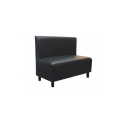 DESTOCKAGE BANQUETTE LISBONNE NOIRE