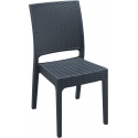 CHAISE FLORIDA GRIS FONCE