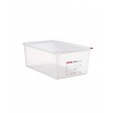 BOITE HERMETIQUE PP GN1/1 200MM 28L TRANSPARENT