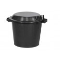 POUBELLE EXTERIEURE 80 LITRES AVEC COUVERCLE
