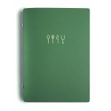 PORTE MENU COULEUR SAURA VERT