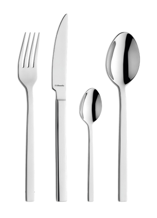 Lot de 12 fourchettes de table CUBE AMEFA