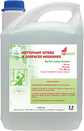 Nettoyant surfaces et vitres Idegreen 5L