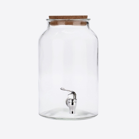 DISTRIBUTEUR DE BOISSONS ROND AVEC ROBINET 5.6L