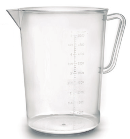 POT MESUREUR 5L POLYPROPYLENE