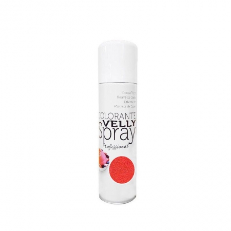 SPRAY COLORANT EFFET VELOURS ROUGE