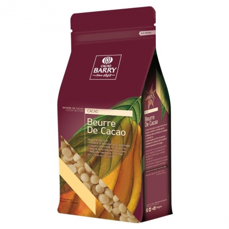 BEURRE DE CACAO EN PISTOLES 1 KG