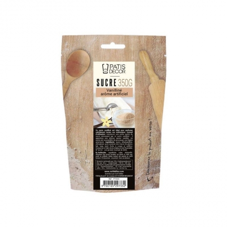 SUCRE VANILLINE AROME ARTIFICIEL - 350 GR