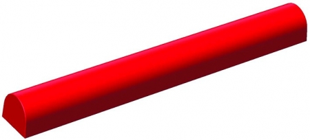 LOT DE 12 GOUTTIERES A BUCHE PLASTIQUE MM