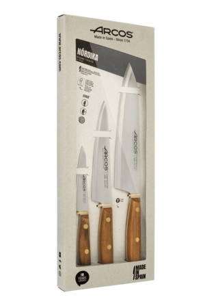 COFFRET NORDIKA 3 COUTEAUX