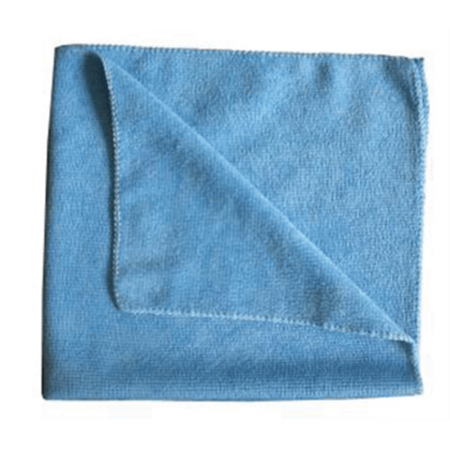 5 CARRES MICROFIBRE BLEU 300G 40X40CM