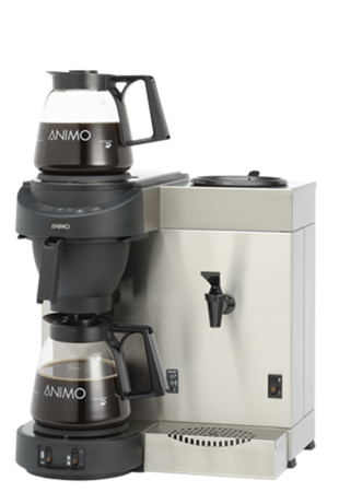 MACHINE A CAFE + EAU CHAUDE M200W NOIR