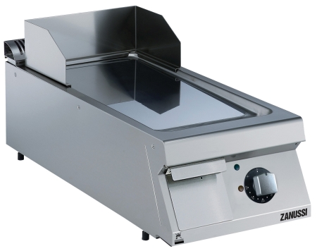 FRY TOP ELECTRIQUE PLAQUE LISSE CHROMEE 400 MM