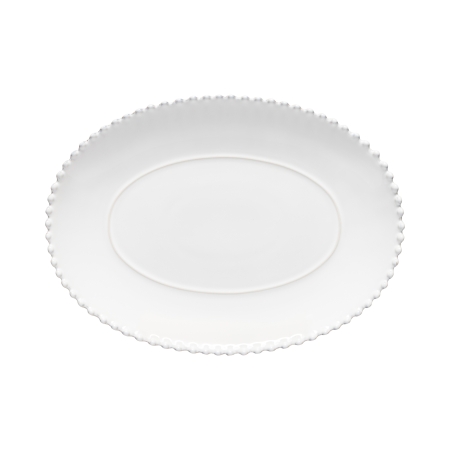 PLATEAU PEARL OVALE 34X25X3.5CM