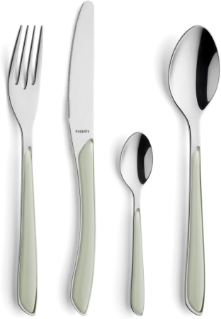 12 FOURCHETTES DE TABLE PRISMA AMANDE