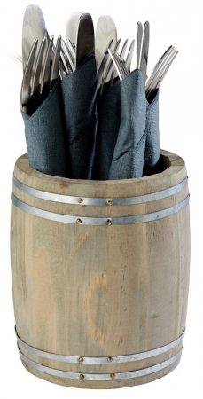 TONNEAU EN BOIS H14 CM