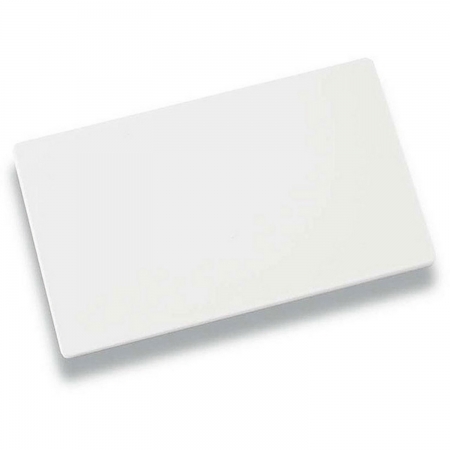 PLANCHE POLYETHYLENE 45X30 1.25CM BLANCHE
