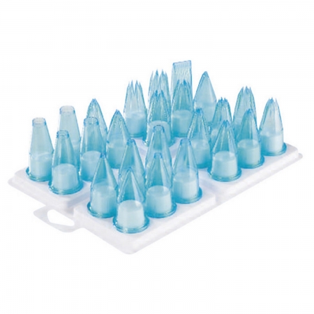 BOITE 24 DOUILLES PATISSIER POLY MF