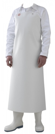 TABLIER NITRILE BLANC BRAVO
