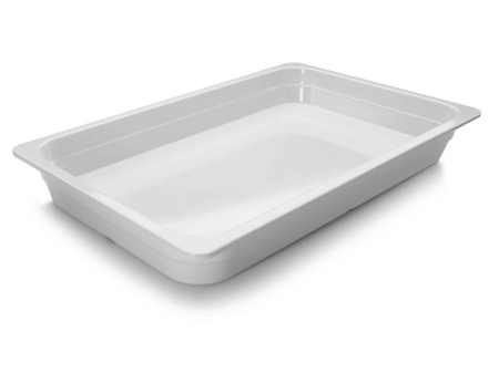 Bac mélamine GN1/1 Blanc