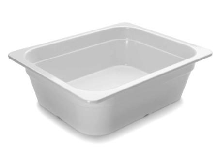 Bac mélamine GN1/2 Blanc