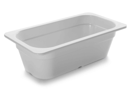 Bac mélamine GN1/3 Blanc
