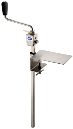 Ouvre-boites manuel - Tête inox - Serre joint