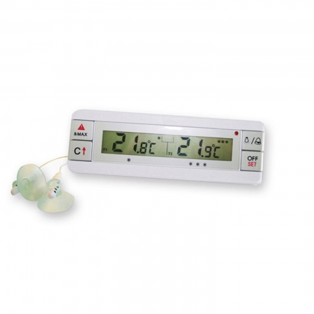 Brannan Digital Réfrigérateur Thermomètre Alarme 2 m sonde & Max/Min fonction CP IN07382 