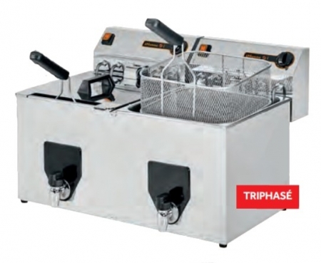 FRITEUSE 10+10 L 653X500X415MM