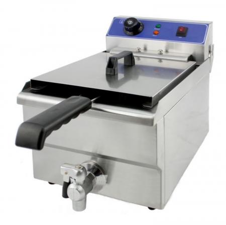 Friteuse à poser avec robinet  cuve10L