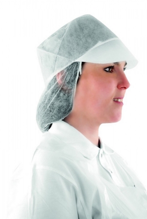 Casquette résille blanche