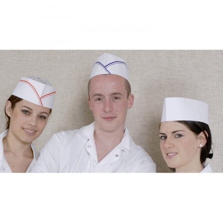 Calot papier blanc taille standard