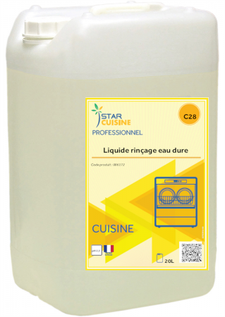 Star cuisine liquide rinçage eaux dures 20L