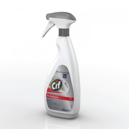 Cif nettoyant sanitaire 2 en 1