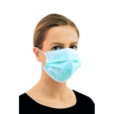 MASQUE NON TISSE BLEU