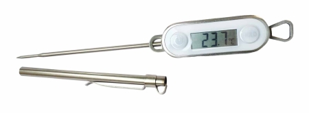 Thermomètre tout inox induction