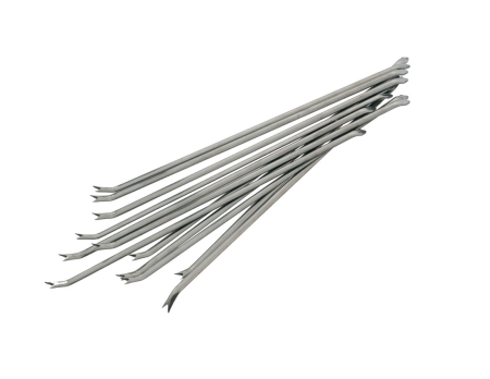 LOT DE 12 CURETTES A CRABES/HOMARDS