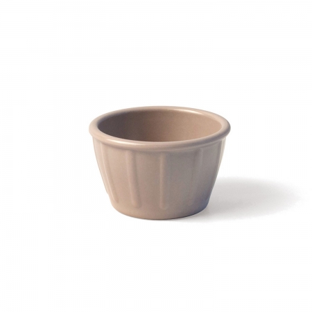 SAUCIER ROND MELAMINE TAUPE