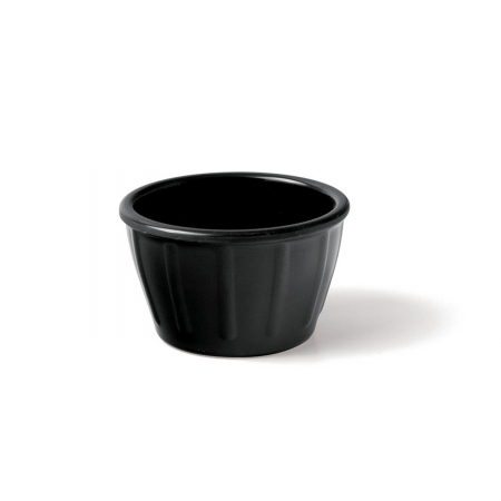 SAUCIER ROND MELAMINE NOIR